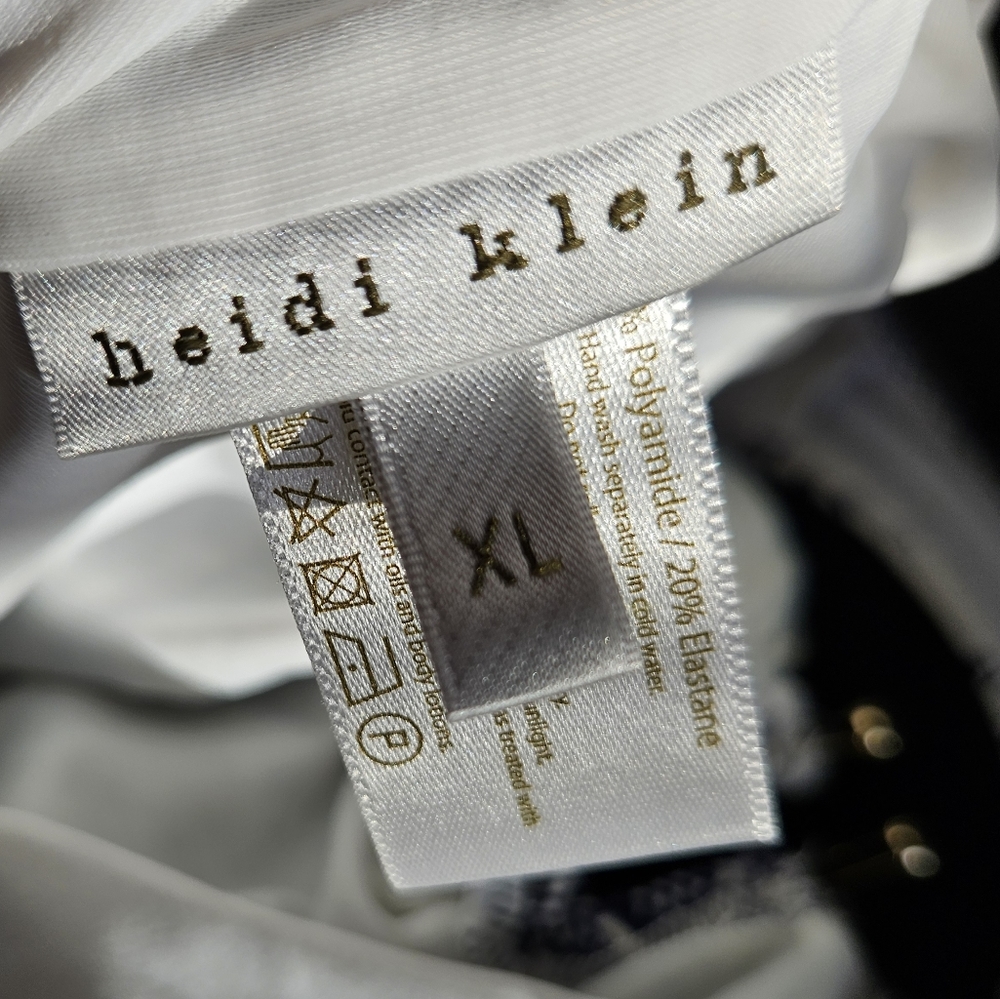 Heidi Klein Python Snake Print Halter One Peice S… - image 6